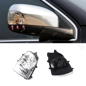 Qty 2 View Mirror Turn Signal Light Right+Left Door For Volvo XC90 XC70 2008-12 - Imagen 1 de 6
