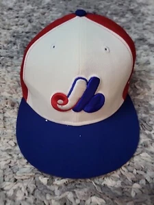 New Era 7-3/8 MONTREAL EXPOS montierte 6-Panel-Mütze, COOPERSTOWN KOLLEKTION, 59FIFTY - Bild 1 von 8