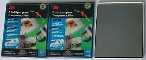 2 Lot 3M Multipurpose Transparency Film. CG6000, 50 Sheets Each New Sealed - Picture 1 of 2