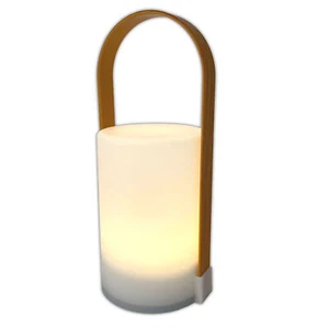 Dekolampe Batteriebetrieben LED Lampe Warmweiß oder Farbwechsel Nachttischlampe - Picture 1 of 6