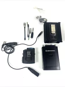 Audio Technica ATW-R1820 Ricevitore con ATW-T1801 con Spine e Mic Lotto Extra - Foto 1 di 8