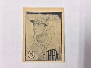 1946 DEPORTIVO CARAMELO POR FELICES CUBAN BASEBALL CARD OF JULIO MORENO #19 - Picture 1 of 2