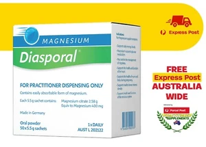 Bio-Practica Magnesium Diasporal 50 Sachets **FREE EXPRESS POSTAGE** - Picture 1 of 1