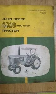 JOHN DEERE OM--R43872 OPERATORS MANUAL,4520 ROW CROP TRACTOR - Picture 1 of 1