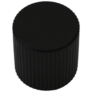 Plain Solid Aluminium Control Knob No Position Indicator - 6mm Round Hole - Picture 1 of 4