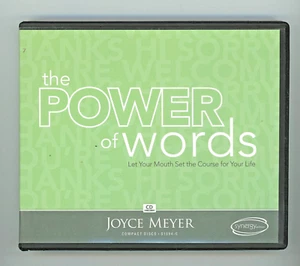 The Power of Words 2 CDs eBooks Joyce Meyer B5-B9 - Imagen 1 de 4