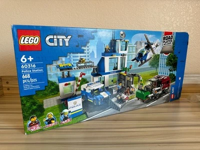 Lego City: Police Station 60316 100% Completo Incluye Minifiguras Manuales Caja  Foto 1 de 4