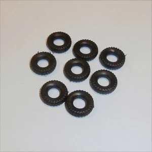Matchbox King Size or Major 8 Guy Transporter Black Tyres Pack #21 - Picture 1 of 4