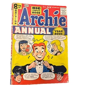ARCHIE ANUAL #8 EDAD DE ORO ARCHIE 1956-1957 Anuario - Imagen 1 de 6