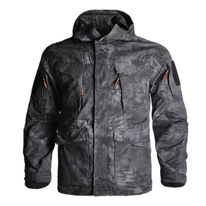 Men's M65 Military Combat Tactical Coats Jacket Field WATERPROOF Casual Hoodie - Picture 1 of 21