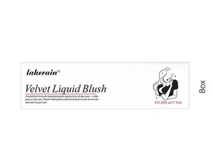Fard à joues liquide velours Lakerain - 7,5 ml - Formule crémeuse longue durée - EXP 03/2026 - Photo 1/8