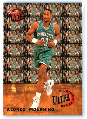 1992-93 Ultra #6 Alonzo Mourning All-Rookie Series - Image 1 of 2