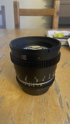 Samyang 50mm T1.5 VDSLR MK2 Lens Sony E mount - Image 1 of 4