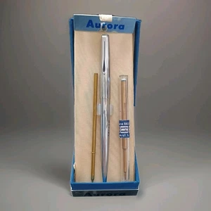 penna a sfera AURORA con custodia e ricambio anni 70 - Imagen 1 de 6