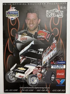 Tony Stewart Signed Parramatta City Raceway Souvenir Programme World Of Outlaws - Picture 1 of 1