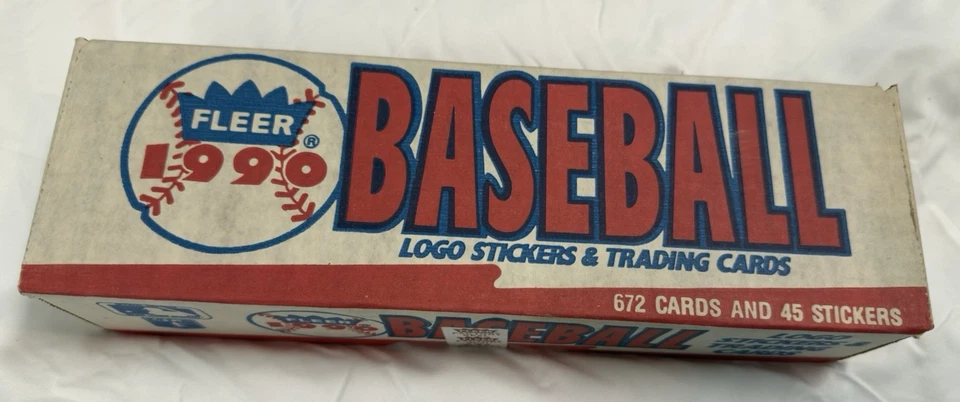1990 Fleer Baseball Complete Set (1-660) Sosa/Walker/Justice RC's Factory