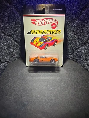 Hot Wheels Flying Customs Camaro Z28 naranja P39 Foto 1 de 3