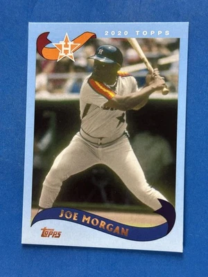 Topps Archives 2020 azul #277 Joe Morgan Houston Astros #/25 Foto 1 de 2