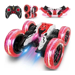Telecomando Auto, Doppio Lato, RC Auto 4WD Fuoristrada Stunt, Auto con Flip 360° - Foto 1 di 1