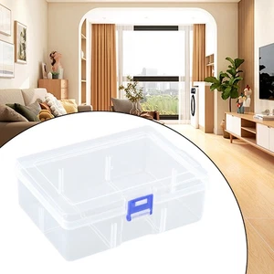 Large-capacity Transparent Plastic Cosmetics Storage-Box Holder Case Container - Picture 1 of 24