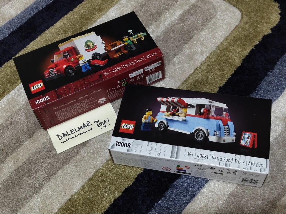 Lego icons 40681 Retro Food Truck RETIRED SET