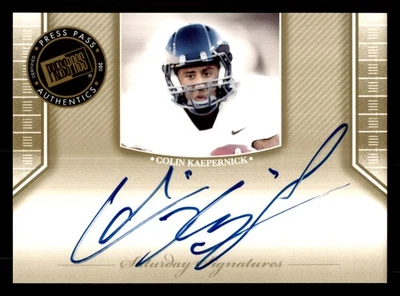2011 Press Pass Legends #SS-CK Colin Kaepernick Saturday Signatures - Image 1 of 2