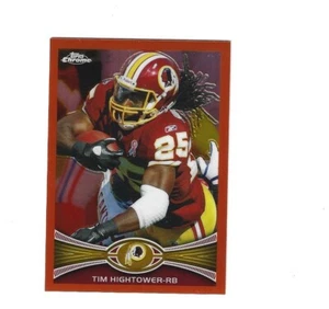 2012 Topps Chrome Orange Refractors #184 Tim Hightower WASHINGTON REDSKINS - Picture 1 of 1