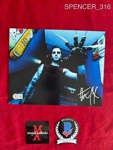 SPENCER CHARNAS ICE NINE KILLS SIGNED 8x10 PHOTO! BECKETT! WELCOME TO HORRORWOOD - Picture 1 of 11