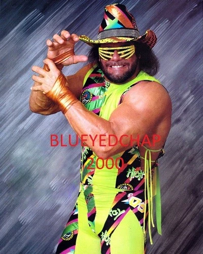 RANDY SAVAGE WRESTLER 8 X 10 WRESTLING PHOTO WWF WCW - Image 1 of 1