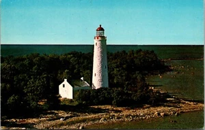 Postcard Southampton Ontario Canada Chantry Island Lighthouse Vintage Unposted - Picture 1 of 2