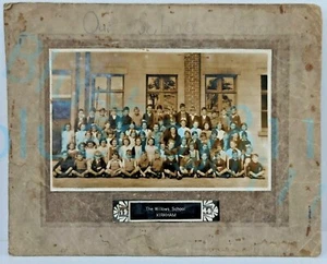 1946 The Willows Primary School Kirkham class original photo Item size 9.7x7.7" - Picture 1 of 3