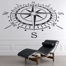 Compass Navigation Nautical Sailing Wall Sticker WS-19147