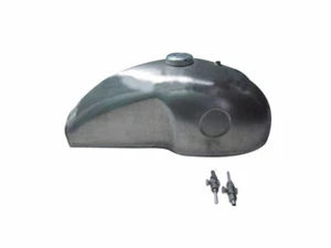 BENELLI MOJAVE CAFE RACER RAW PETROL TANK WITH PETROL CAP & TAP (DIE HANDMADE) - Picture 1 of 4