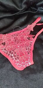 Ladies Womans Real Hot Sexy Secret Lingerie Lace Cute Panty Underwear Thong Med