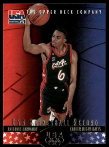 Anfernee Hardaway 1996 cubierta superior EE. UU. #4 EE. UU. - Imagen 1 de 2