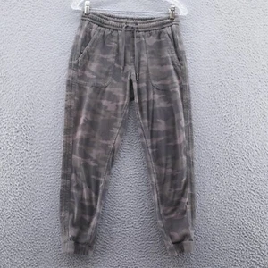 Athleta Women Farallon Jogger Pants 2 P Green Camo Mid Rise Utility Drawstring - Picture 1 of 14