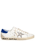 Golden Goose Sneaker herren super-star GMF00102.F004797.11554 White - Grey Blu