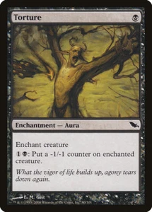 4x Tortura - LP - Shadowmoor - SPARROW MAGIC Magic Magic Magic Magic - Imagen 1 de 1