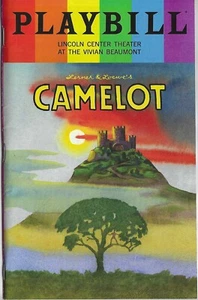 2023 Playbill Camelot Lincoln Center Revival Pride Rainbow Edition Philip Soo - Imagen 1 de 2