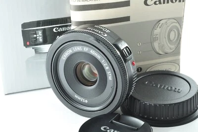 [Near Mint] Canon EF 40mm f/2.8 STM Pancake Lens Black | a-79 - Image 1 of 4
