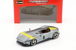 Bburago 1/24 Ferrari Monza SP1 grey 26027 - Imagen 1 de 1