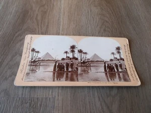 TARJETA KEYSTONE STEREOVIEW VINTAGE NILO EGIPTO - Imagen 1 de 2