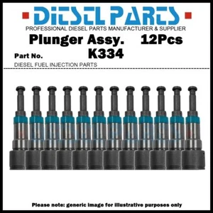 12x Pump Element Plunger and Barrel K334 140163-4220 for Bobcat Kubota V2203MDI - Picture 1 of 5