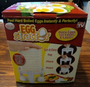 Huevo Stractor huevo duro Pelador de diversión fácil Removedor De Cáscara De Huevo Herramienta de Cocina Desayuno