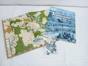 1977 Strategy & Tactics #60 Road To Richmond Civil War Strategy Folio Game - Picture 1 of 15