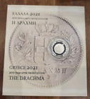 5 Euro Gedenkmnze Griechenland 2021 BU im Blister / Polymer Drachme Revolution