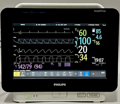 Phillips IntelliVue Neonatal MX450 Bedside Touch Display Patient Monitor 866062 - Image 1 of 4
