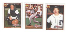1991 TOPPS TRADED - DETROIT TIGERS Team Set