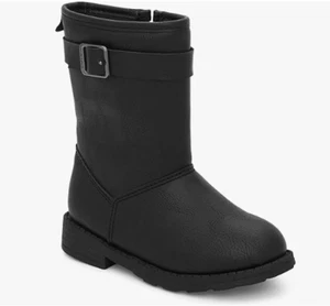 Carter's schwarz hoher Schaft Mädchen Freizeit Mode Stiefel, Reißverschluss, Kleinkind Größe 9 - Bild 1 von 9