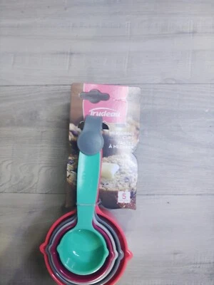 Trudeau Structure 5pc Measuring Cup Set. Brand new. Sizes etched on handle. - Image 1 of 4